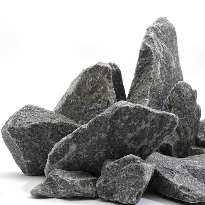 Naturalne Kamienie do Akwarium Gray Stone 1kg 4 szt.