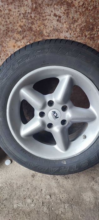 Литые диски R15 5/108.С резиной, в отличном состоянии
