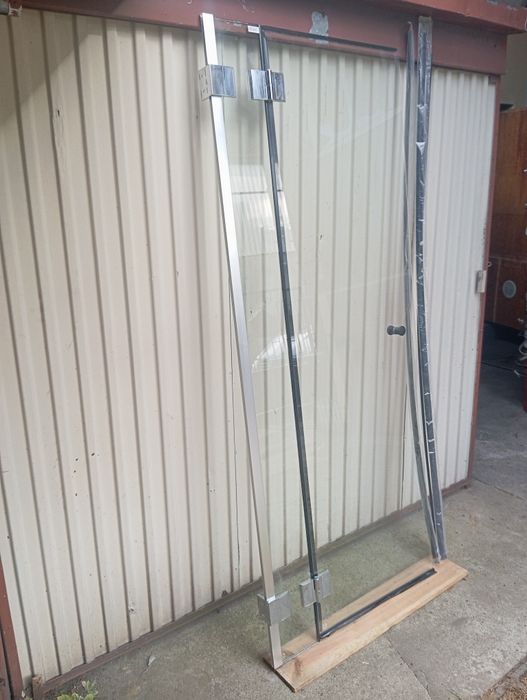 Drzwi szklane prysznicowe lewe 192cmx77cm