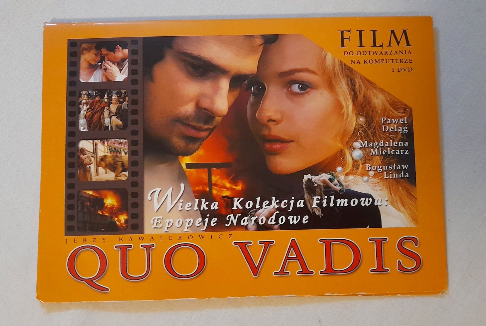 Quo vadis film DVD na 3 płytach.