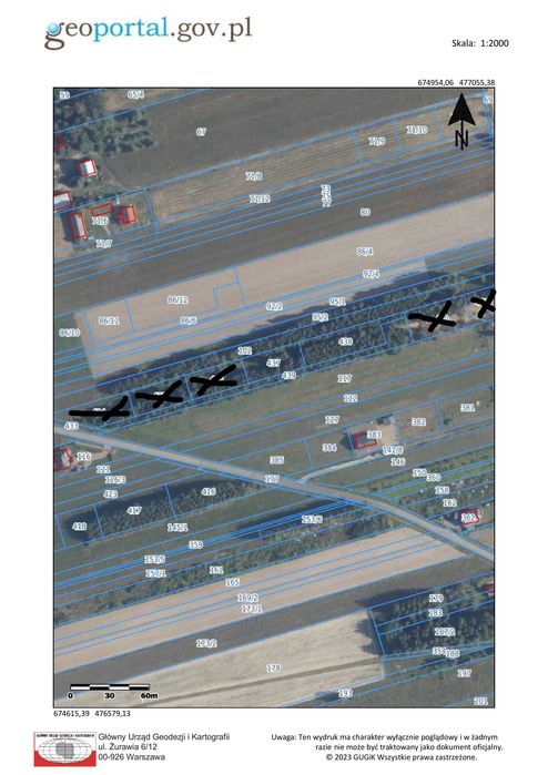 Działki budowlane 900 i 1350 m², Grabina – 5 min od Mińska Maz.