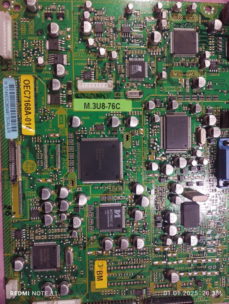 Плата масштабирования Toshiba 42HP66 72784101 OEC7147B-007, CEF156A