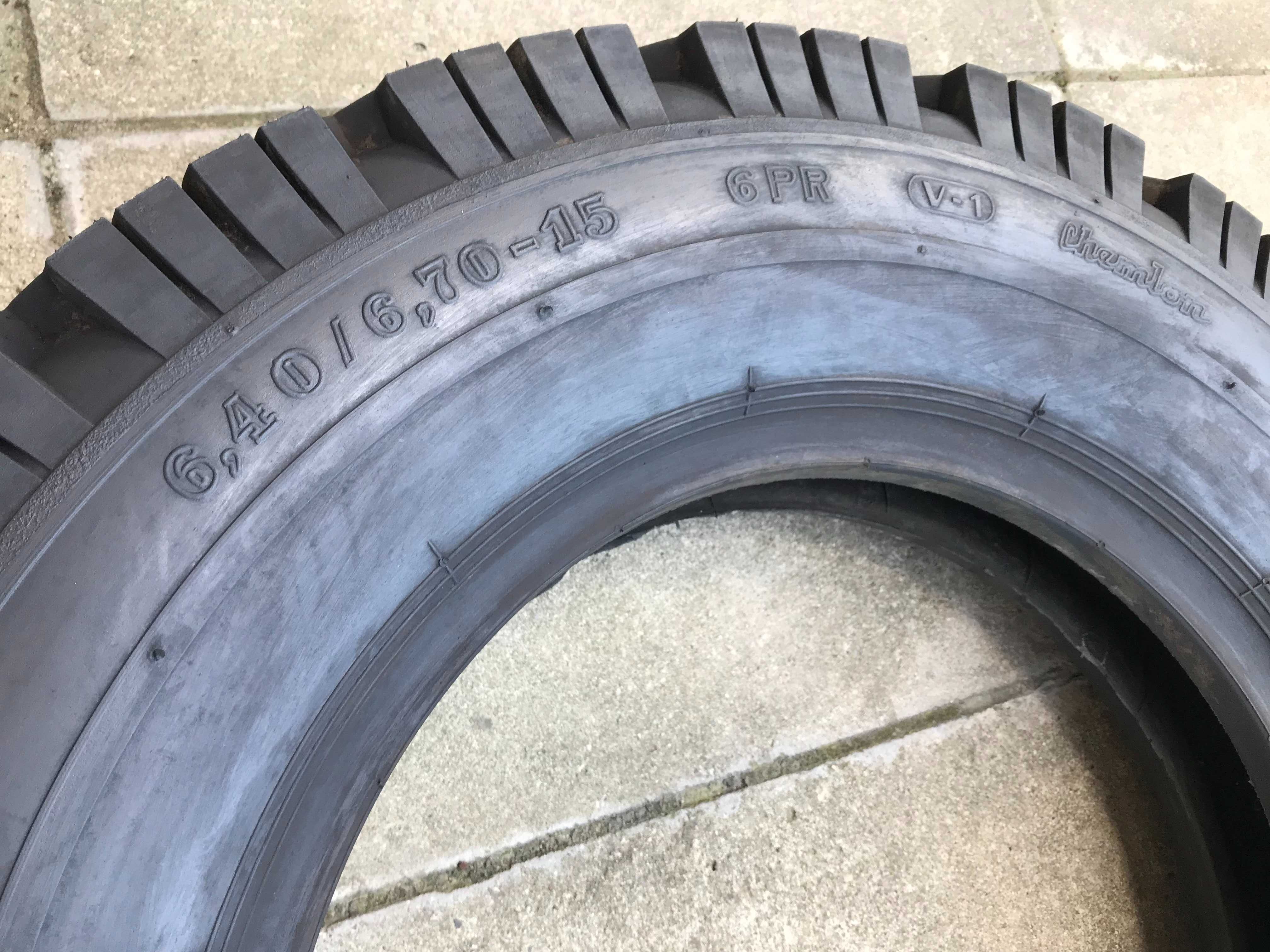 Opony 6.40/6.70-15 Barum Warszawa 224 223 traktor przyczepa Mercedes