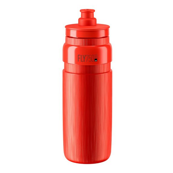 Bidon Elite FLY TEX 750ml czerwony