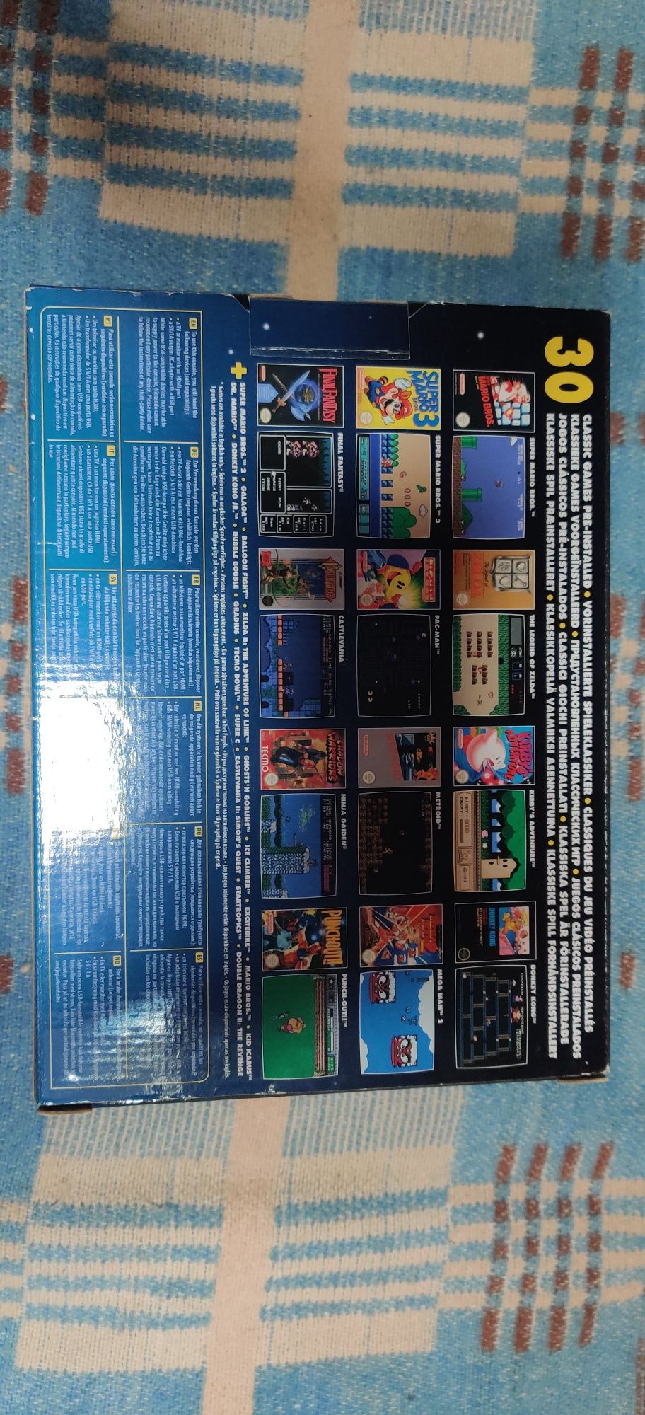 Mini nintendo como nova na caixa