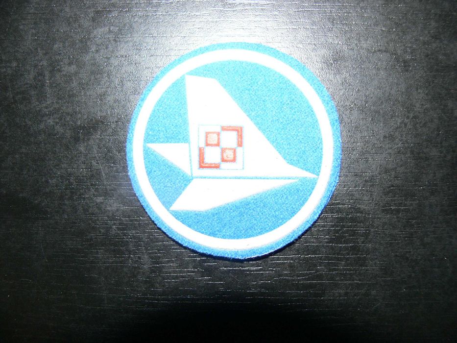 Wojskowa naszywka Wojska Lotnicze ideał z PRL