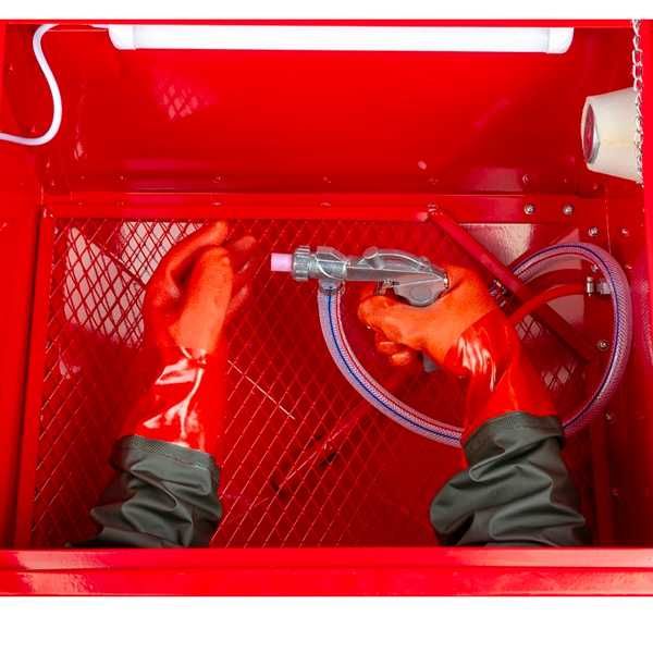 (Com Iva) Maquina Cabine Decapagem 90 Litros