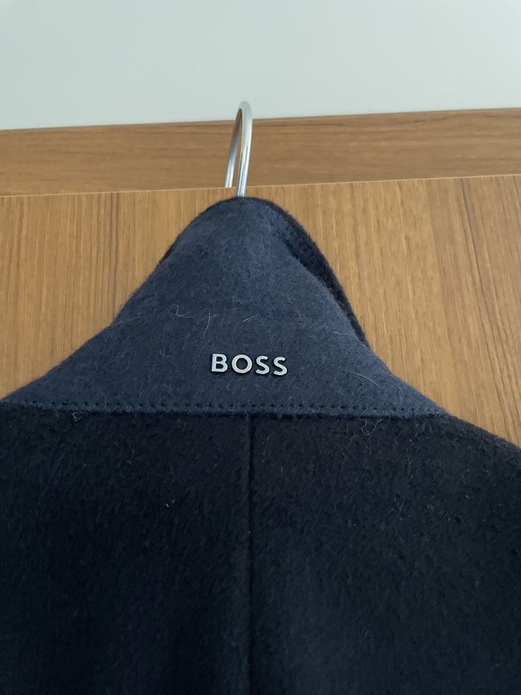 Plaszcz Boss Kaszmir 48 rozmiar