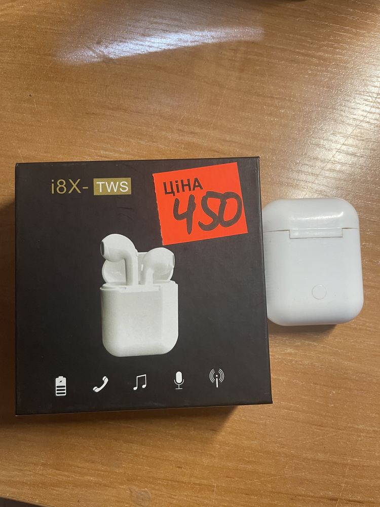 Б/у навушники I8X-TWS та і11-TWS