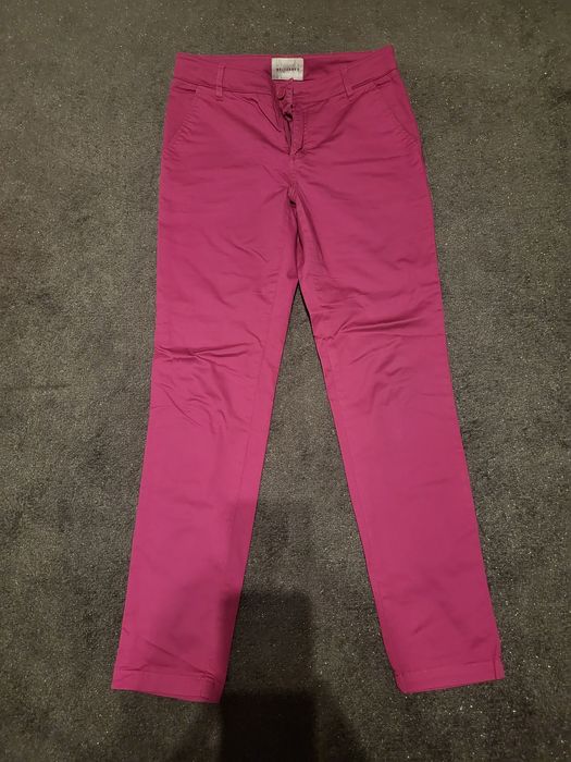 różowe spodnie Wółczanka