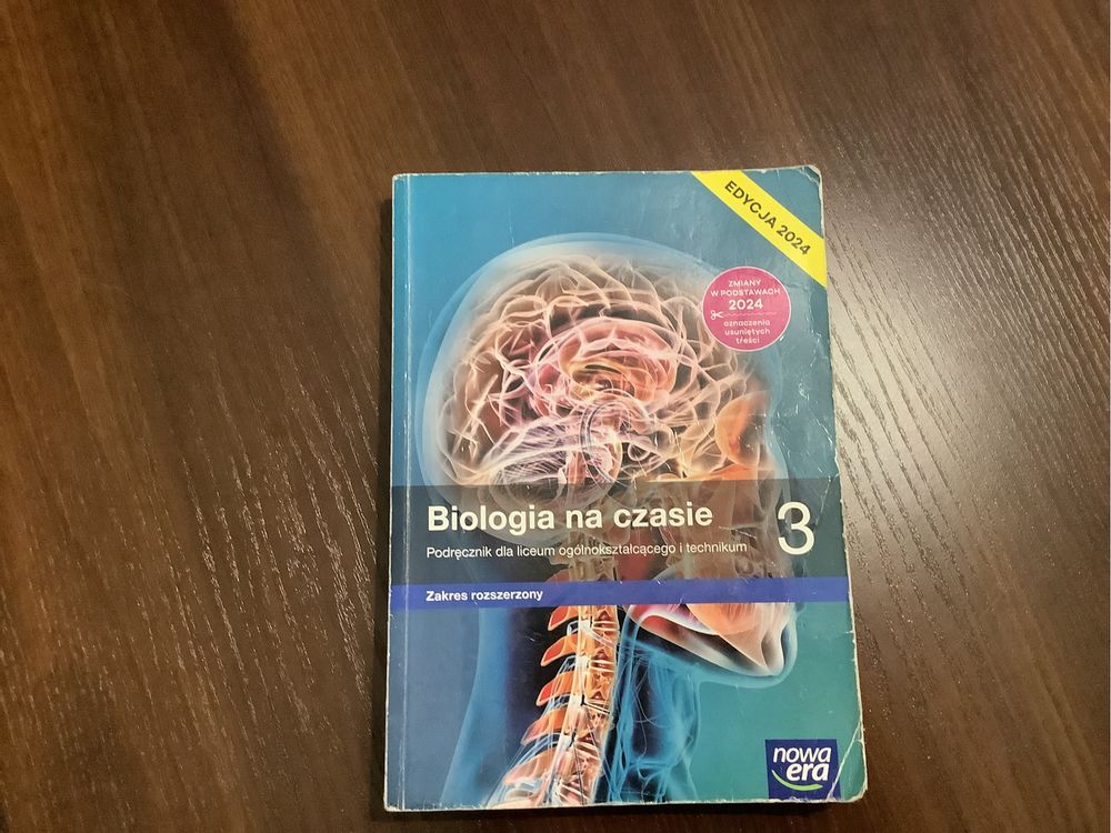 Biologia na czasie 3, podręcznik Liceum, Nowa Era