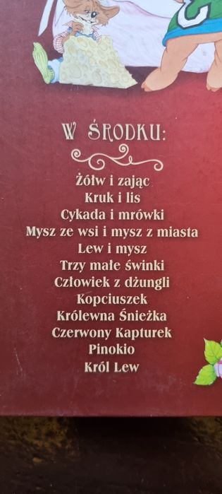 Książka Bajki naszego dzieciństwa, zbiór bajek