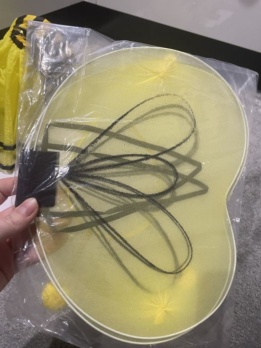 Kostium strój pszczółka sukienka 3 el 100-110