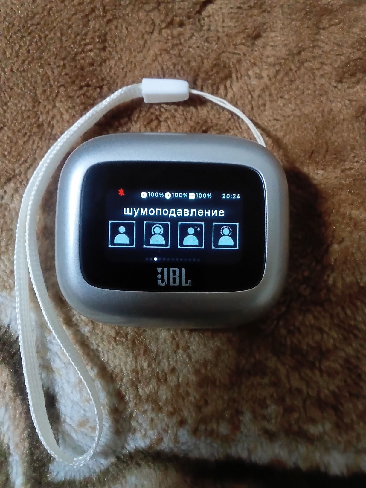 Навушники Bluetooth JBL bу HАRMАN LiveBeam 3 silver