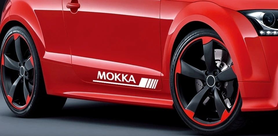 Naklejki białe 6szt. Sport/OPC/Combo. Wysyłka InPost