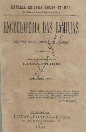 Enciclopédia das Famílias - Revista de instrução e recreio