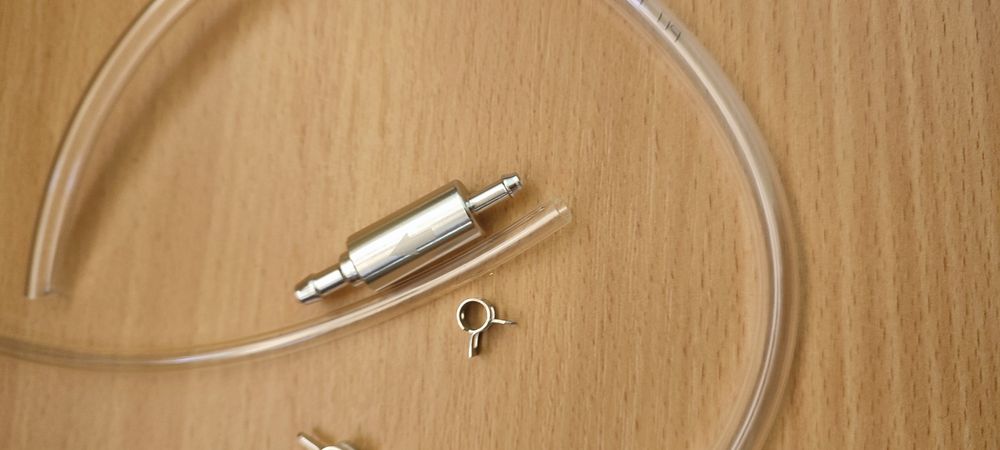 Комплект для прокачки тормозов на мото .