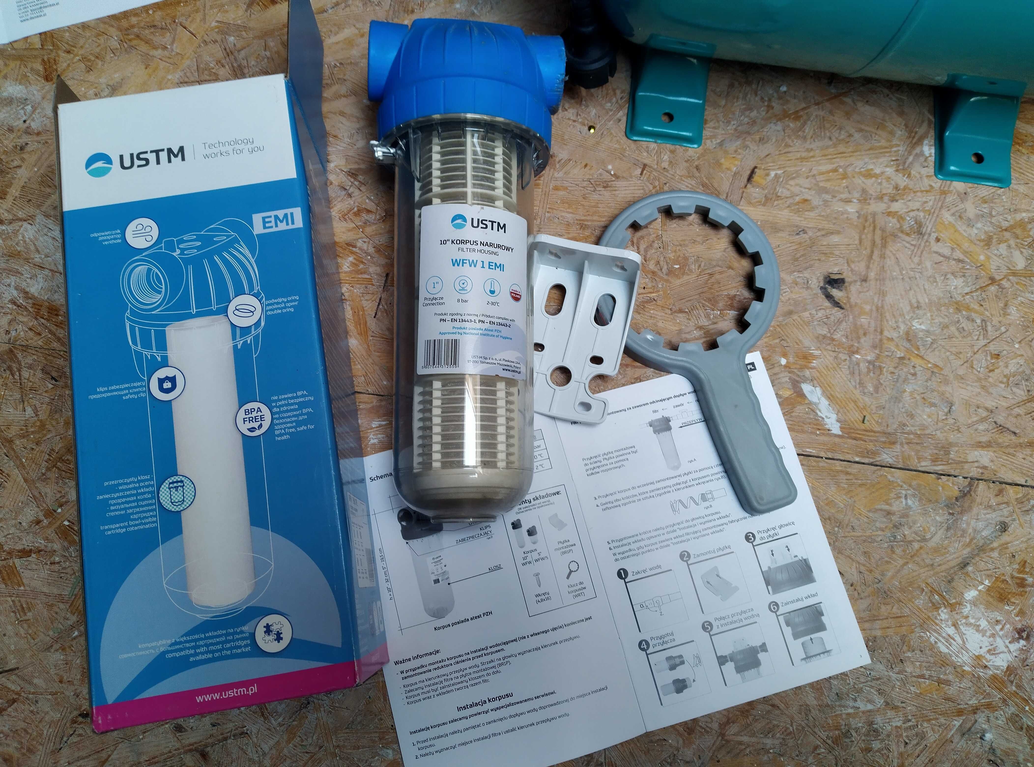 Zestaw hydroforowy Omnigena Multi 1300 INOX 230V 24l + filtr USTM 1"