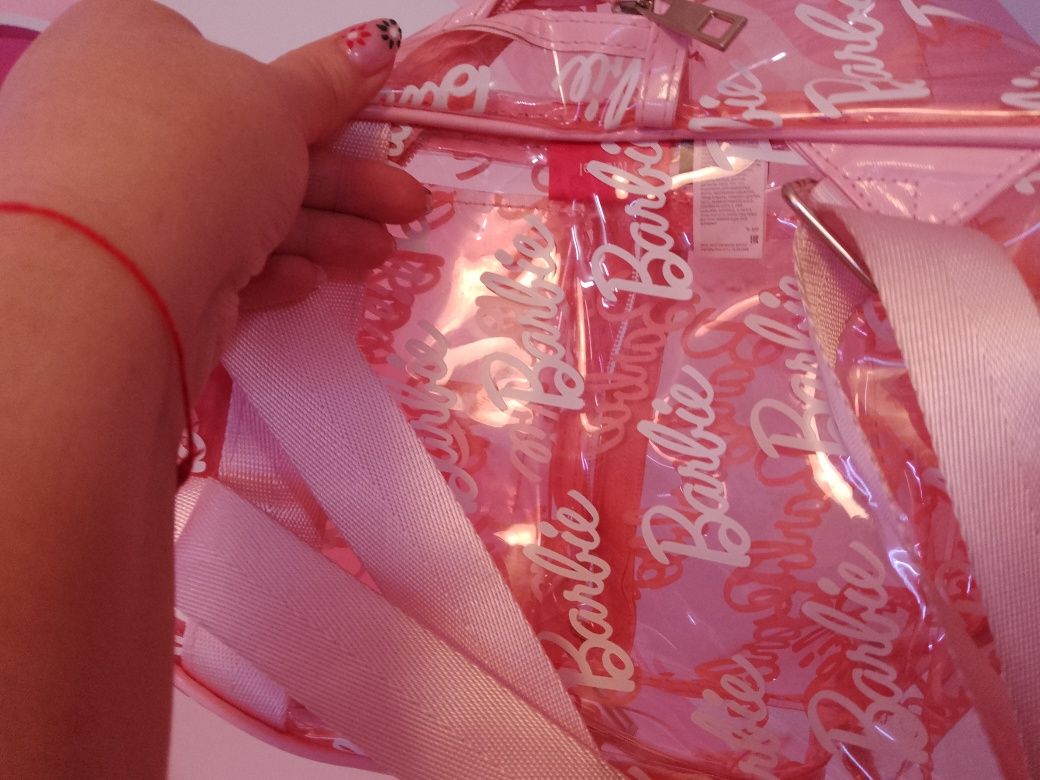 Różowy plecaczek Barbie oryginalny