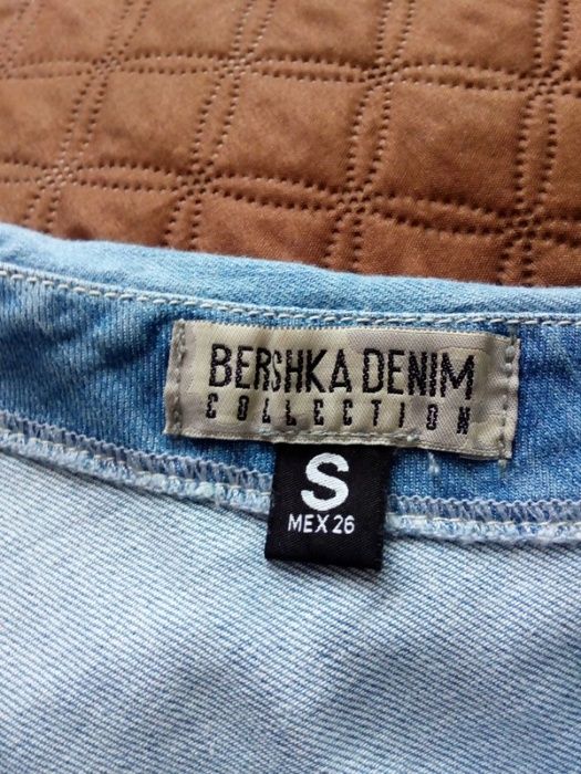 Jeansowa sukienka na jedno ramię. Bershka rozm. S jak NOWA!!!