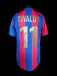 ! AUTOGRAF RIVALDO koszulka z autografem Certyfikat FC BARCELONA