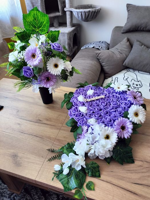 Kompozycja, stroik na grób, cmentarz