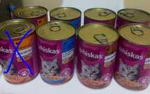 Whiskas 7x400 g karma dla kota puszka