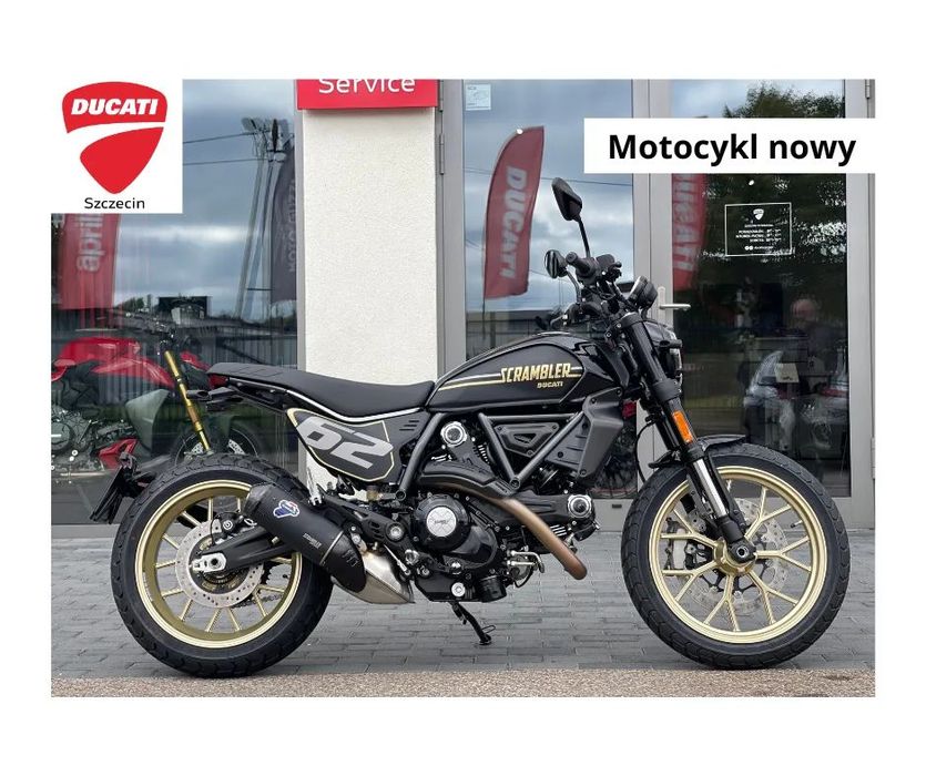Ducati Scrambler Full Throttle. Klasyczny wygląd inspirowany zawodami Flat Track.
