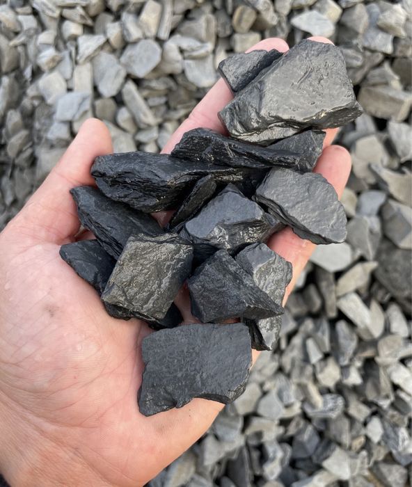 KORA KAMIENNA ANTRACYTOWA Czarna Kamień do Akwarium Malawi Tanganika