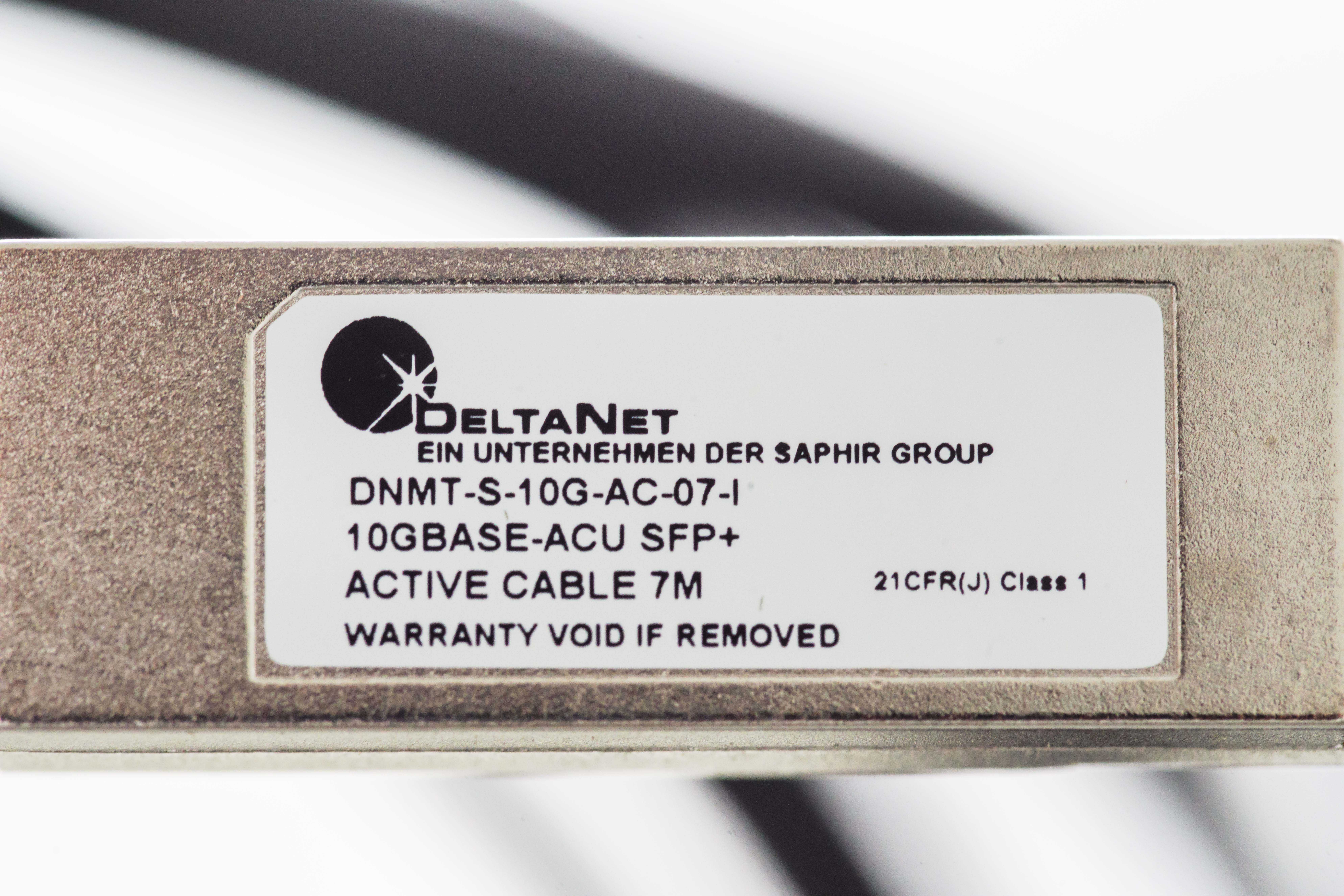 4x SFP+ 10Gbit DAC Active Cable 7m – DeltaNet DNMT-S-10G-AC-07-I