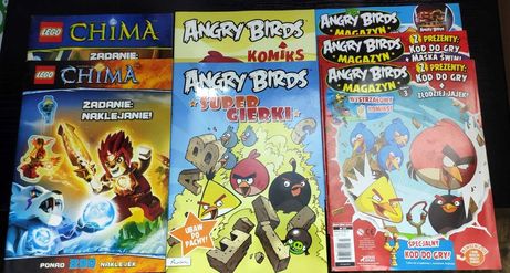Angry Birds, Chima - pakiet czasopism dla dzieci