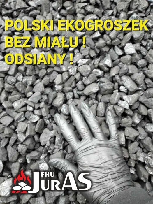 PROMOCJA! TYLKO W MAJU! Ekogroszek workowany krajowy 26/28 MJ!
