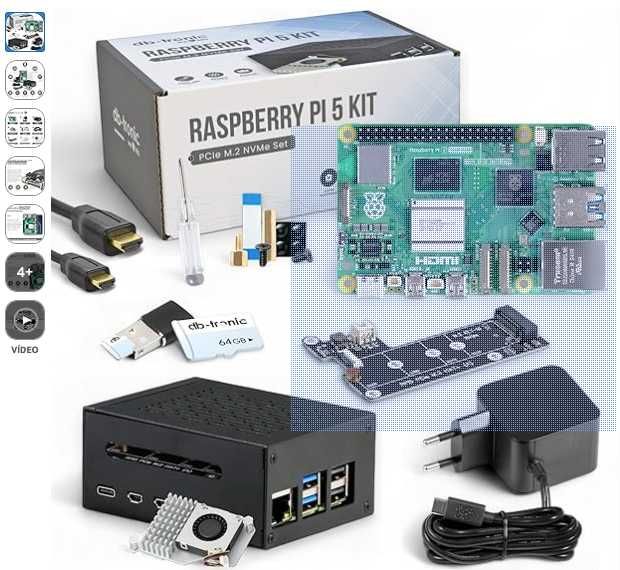 Raspberry Pi 5 16GB PCIe