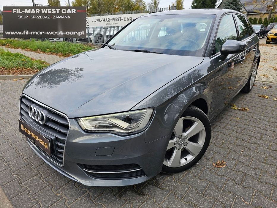 Audi A3 Sportback 2.0 184Km Full Led Navi Pdc G.Fotele Skóry N.Rozrząd Śliczna