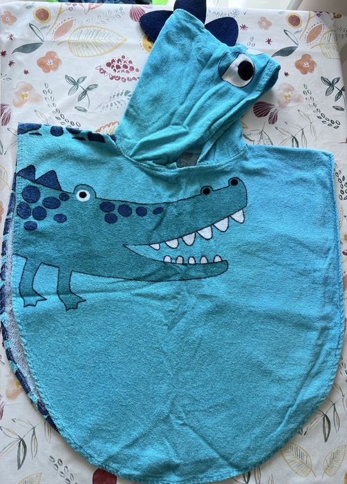 Poncho crocodilo da Primark - 26/36 meses