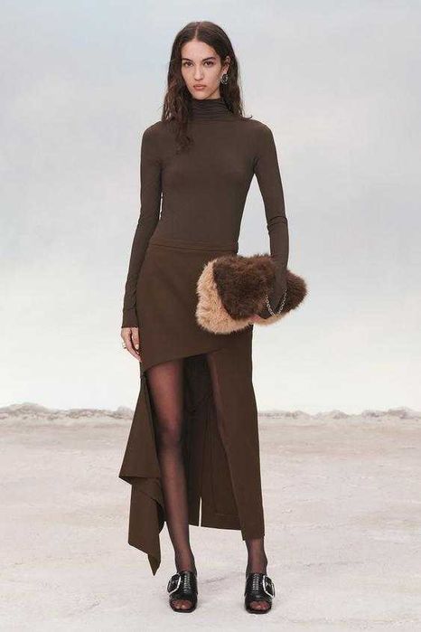 ZARA spódnica midi z zamkiem z limitowanej kolekcji A/W rozmiar M nowa