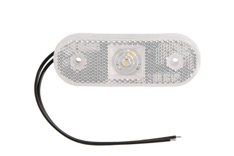 Obrysówka LED biała 12 24V do ciężarówki naczepy przyczepy WAŚ