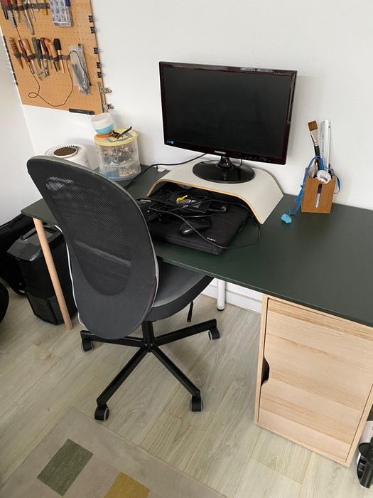 Secretaria improvisada IKEA Alex
