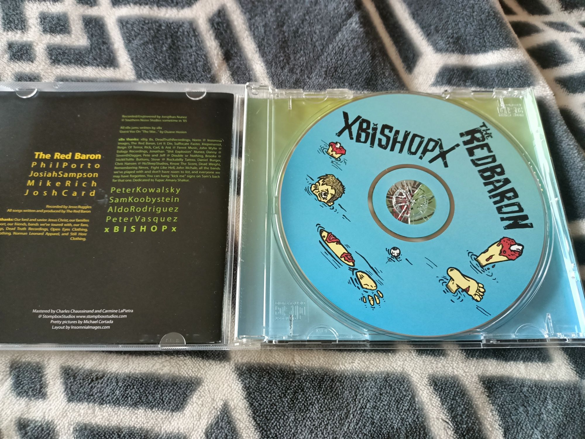 xBishopx & The Red Baron - Split (CD, MiniAlbum)