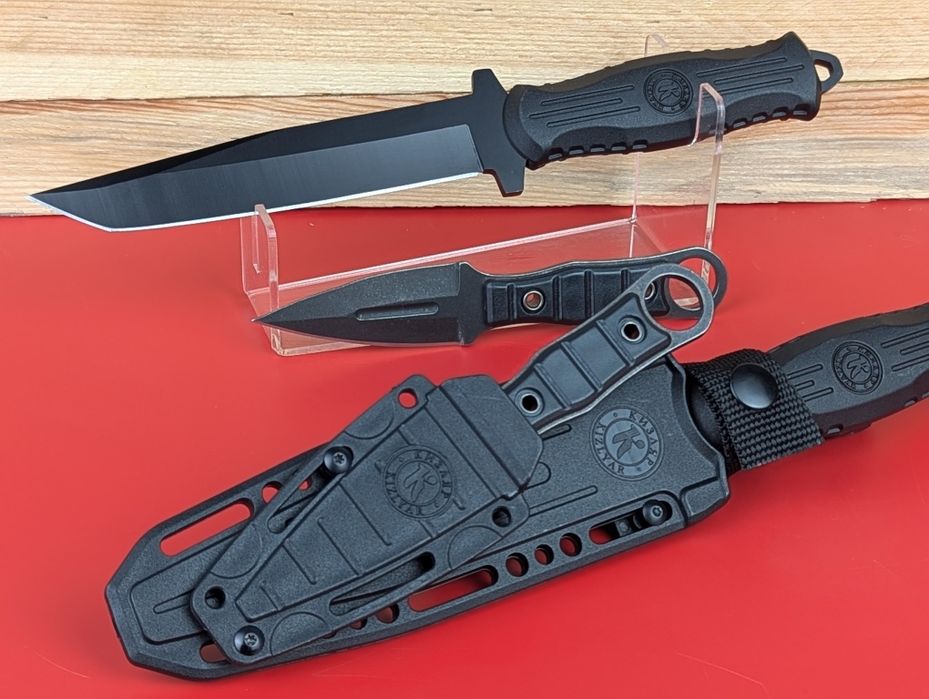 Тактичні ножі. Нож танто и метательный в одном чехле