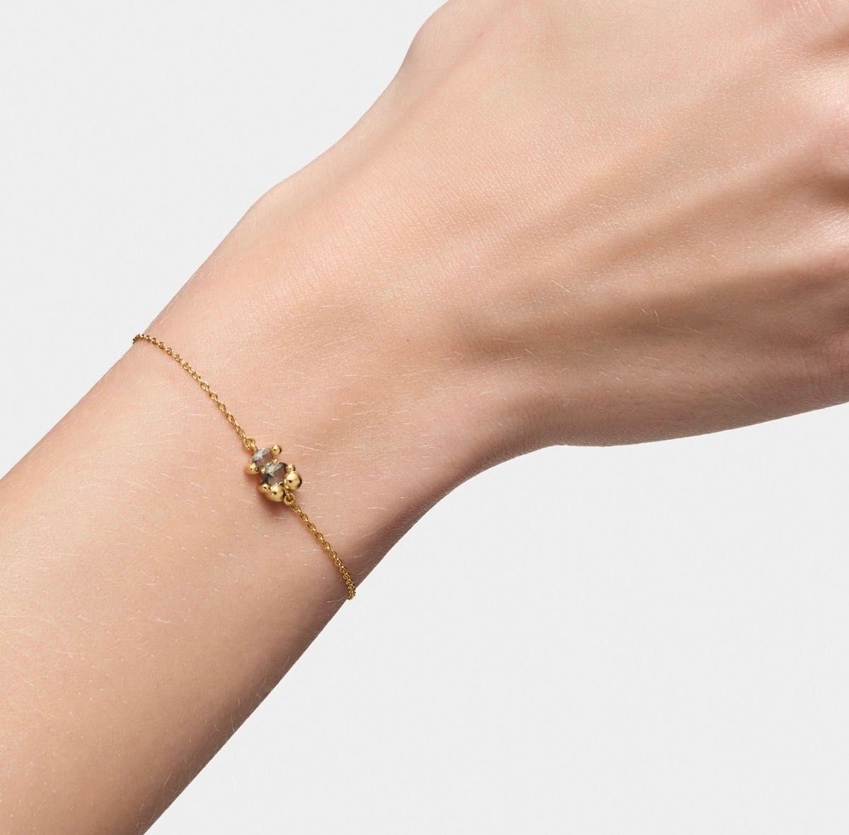 Bransoletka Tous Color Bear z zielonym spinelem