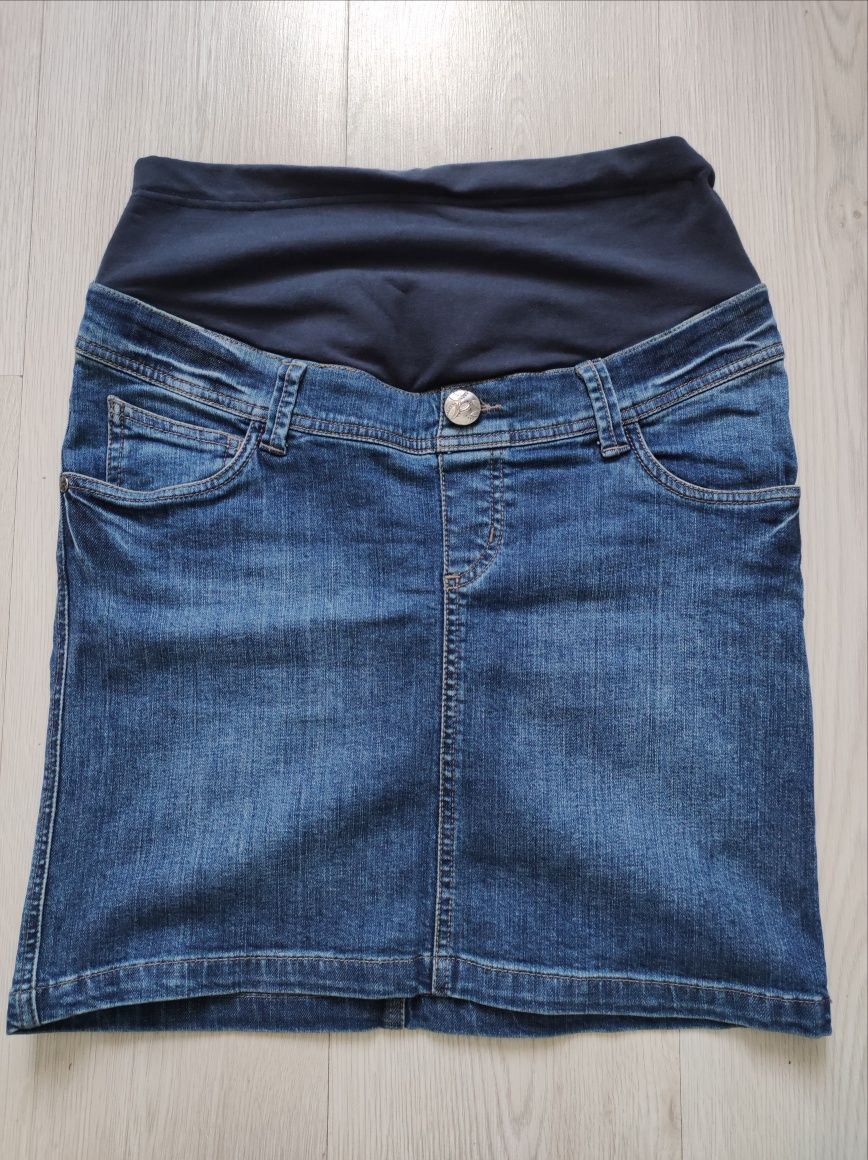 Spódnica jeansowa ciążowa r. 36