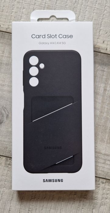 Nowe oryginalne etui Card Slot Case Samsung Galaxy A34 Czarne 6 sztuk