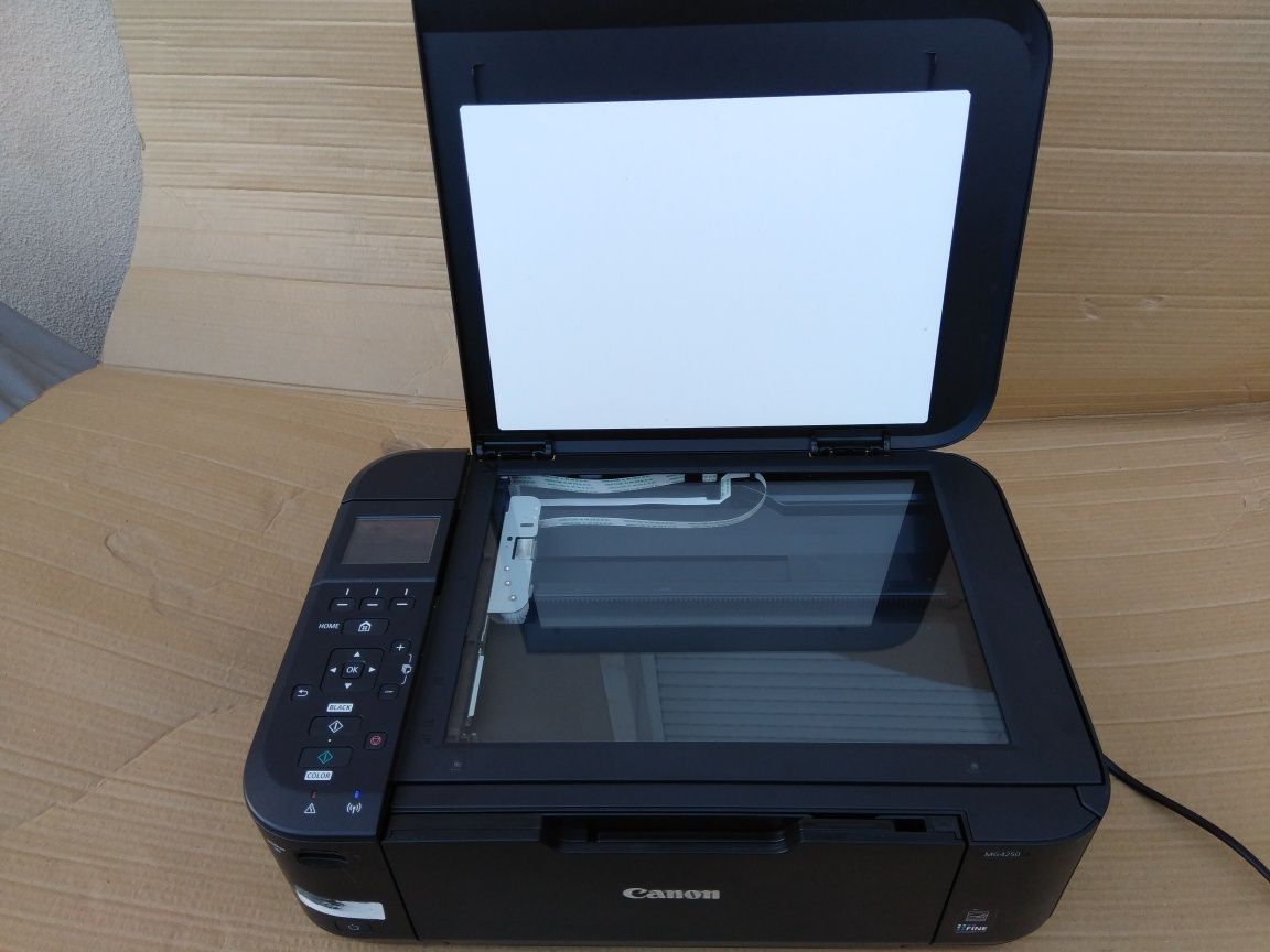 Impressora multifunções Canon Pixma MG4250 Wi-Fi com erro 5B02
