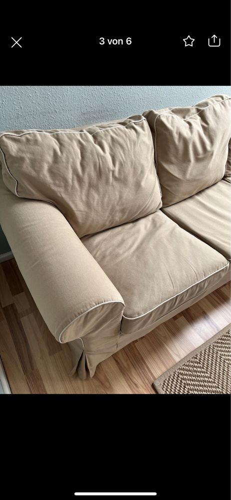 Sofa  ikea ektorp