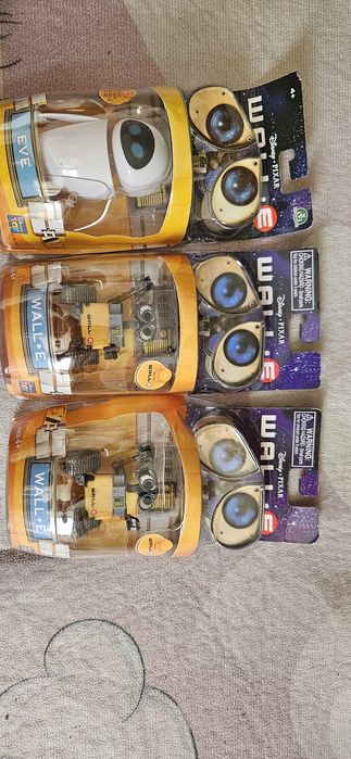 Wall•E wall Валл•И  Волли и Ева игрушечные подвижные фигурки