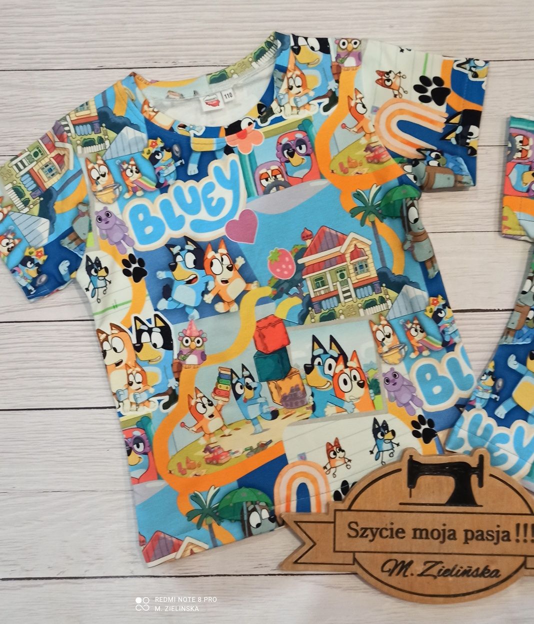 Bluzka tshirt bluey
