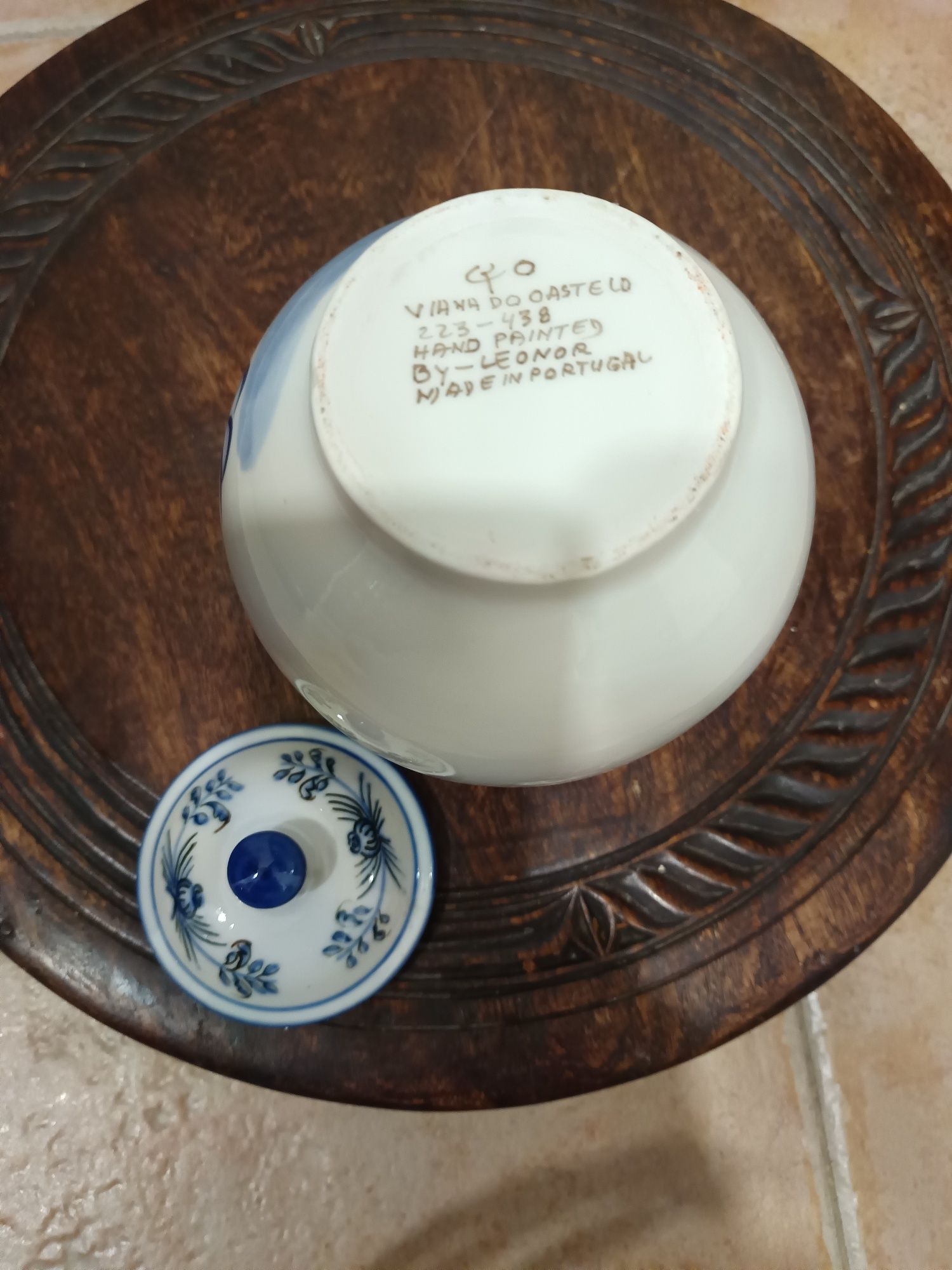Pote de louça de Viana
