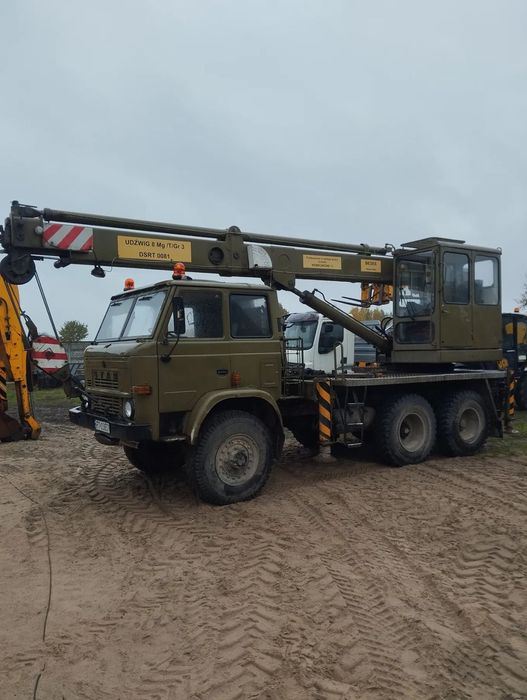 Star 266  Star 266  6x6 Dźwig,żuraw 8000kg ,stan super!