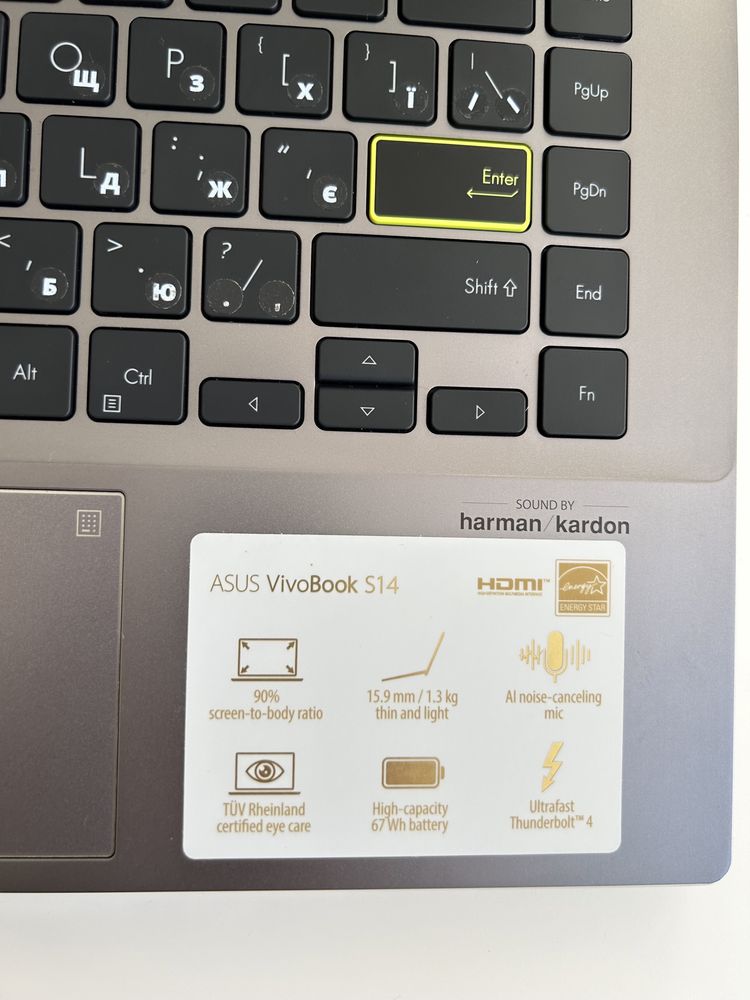 Ноутбук ASUS VivoBook S14 S435EA